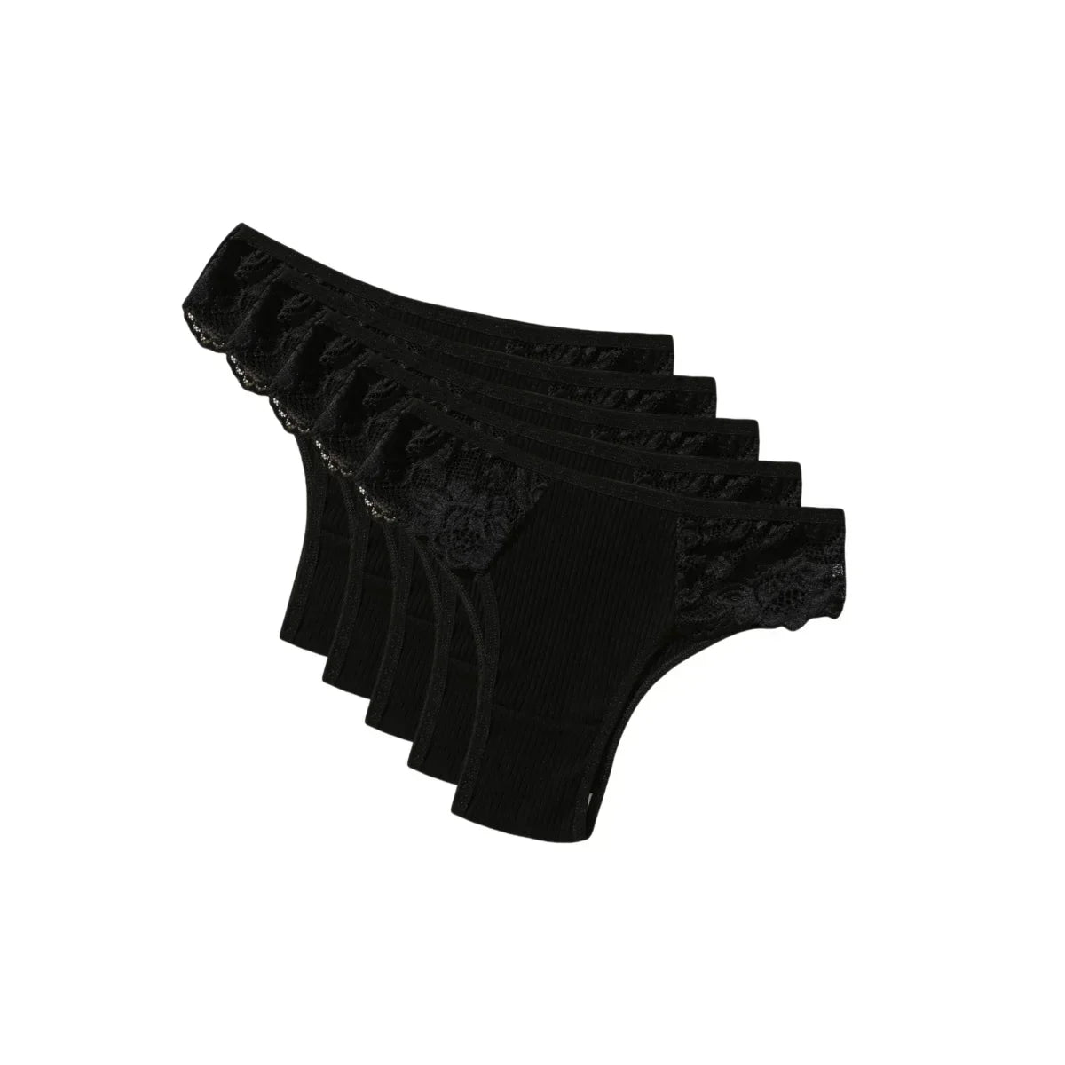 Kit 5 Calcinhas Comfort Belt Originais - 100% Algodão