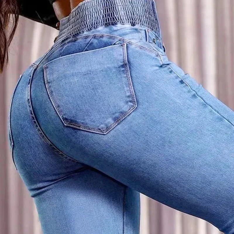 Kit 3 Calça Jeans Flare Modeladora de Cintura Alta + Brindes Exclusivos!