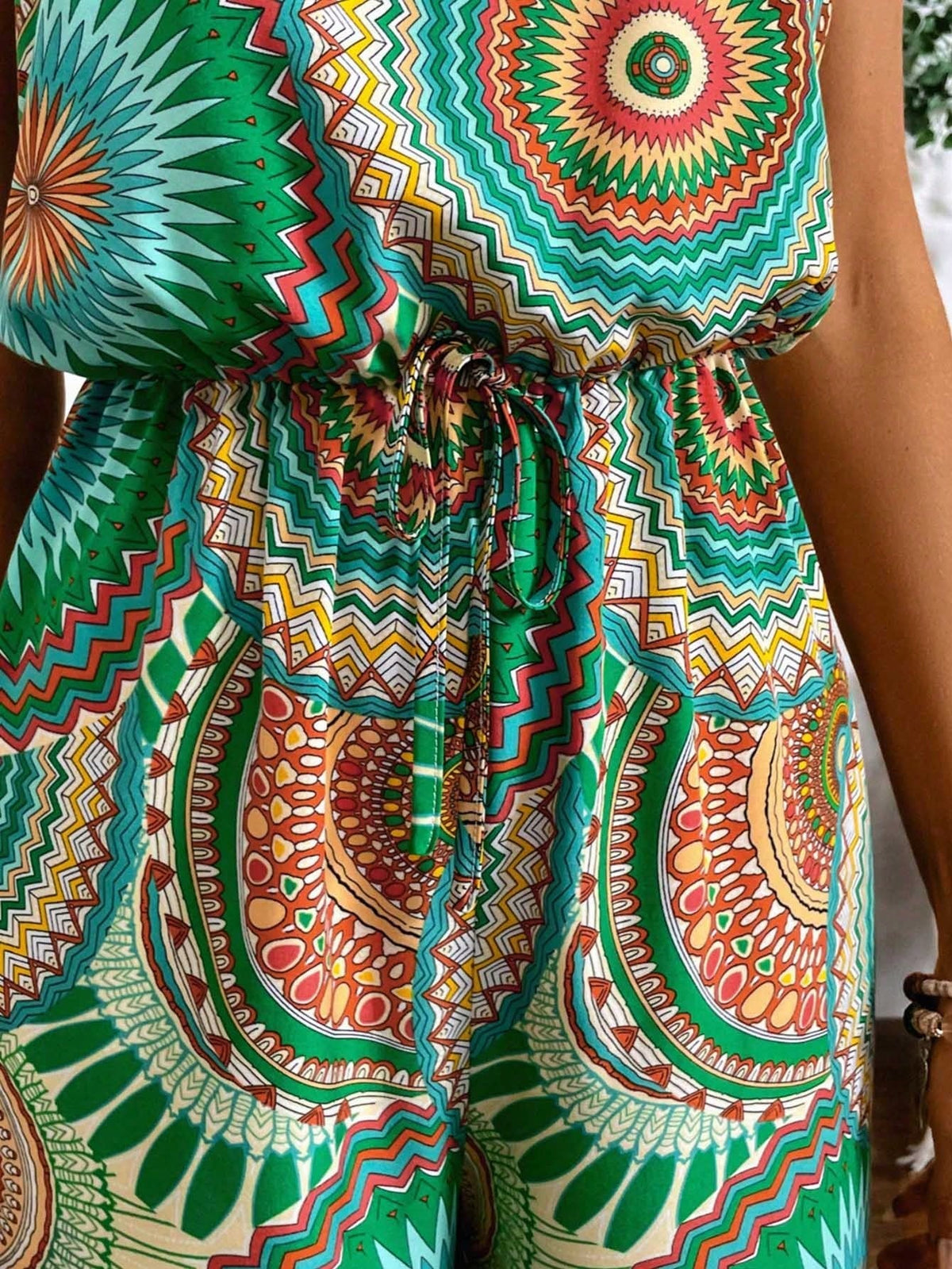 Macacão Estampado de Mandala