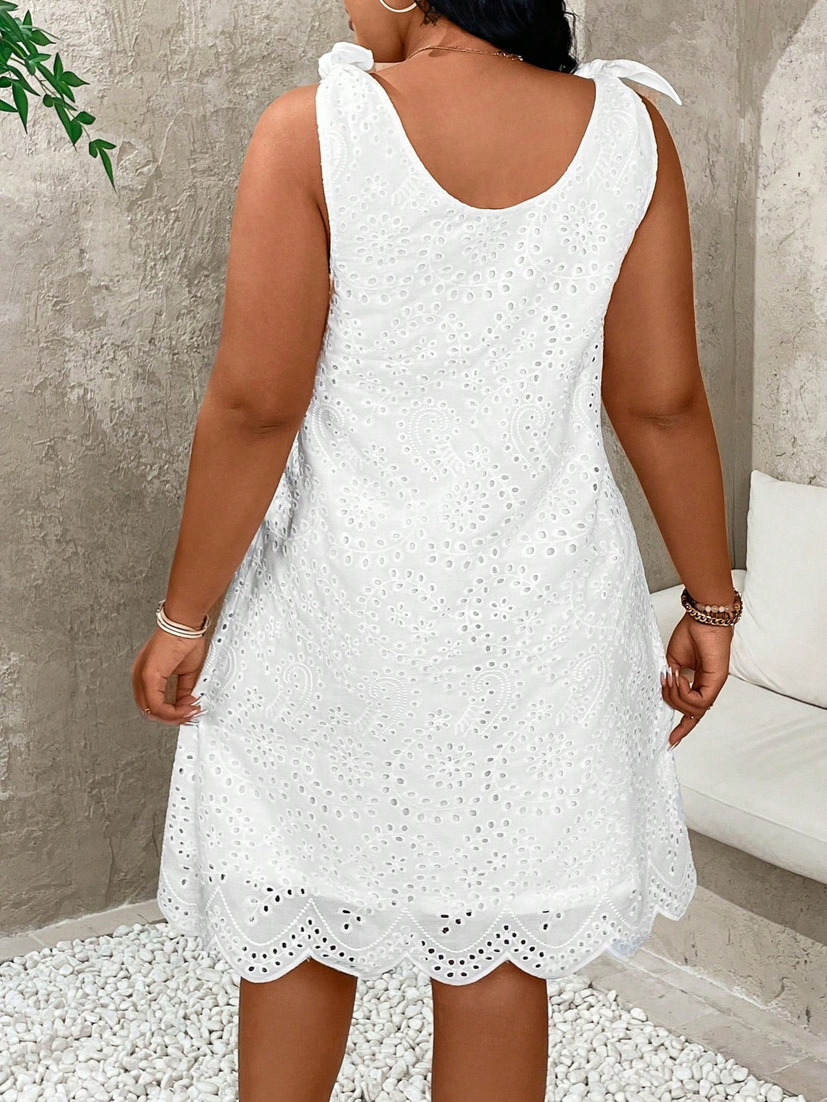 Vestido Plus Size Branco