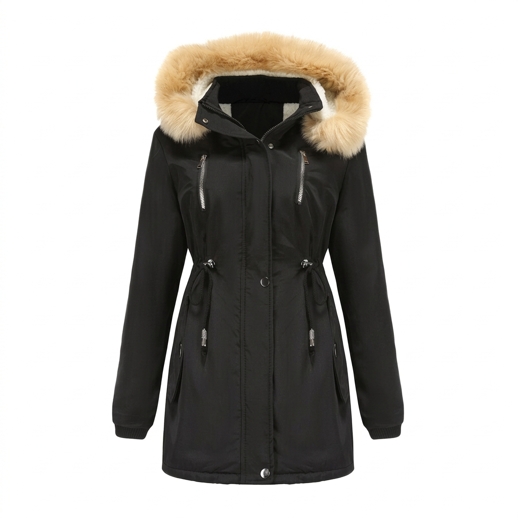 Jaqueta Feminina Parka Filó de Inverno Lemartine