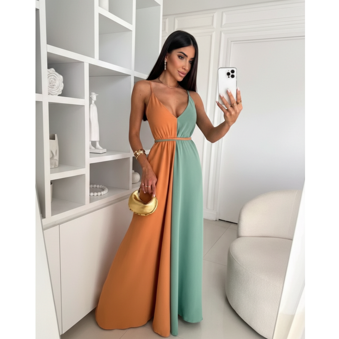 Vestido Longo Éter Tule