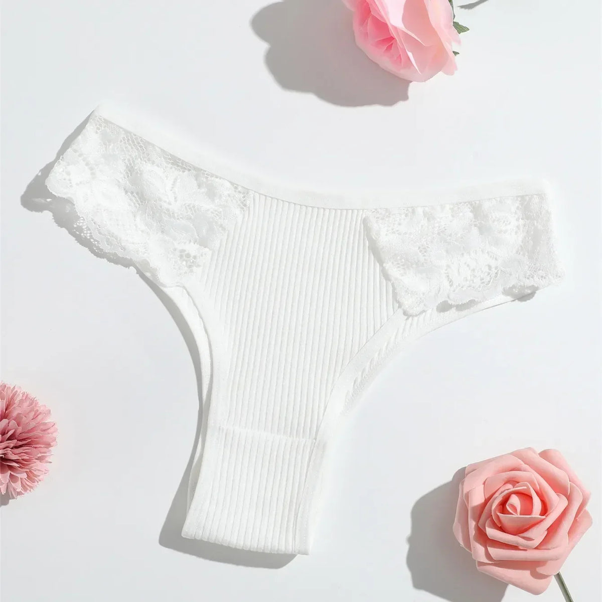 Kit 5 Calcinhas Comfort Belt Originais - 100% Algodão